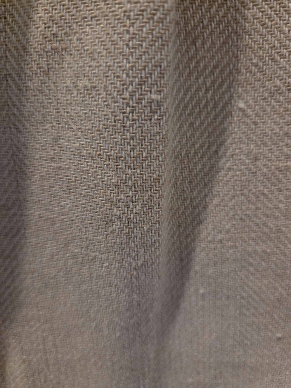 ASOS Men's Wide Leg Pleated Dress Pants in Beige - Picture 3 of 3